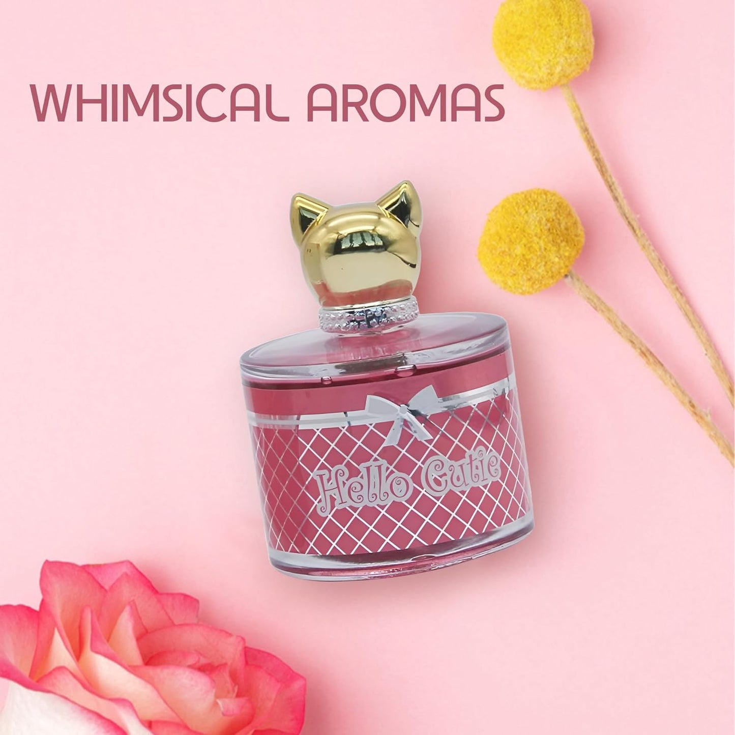 Hello Cutie Eau de Parfum Natural Spray Women's Perfume Daily Used 3.4 Fluid Ounce