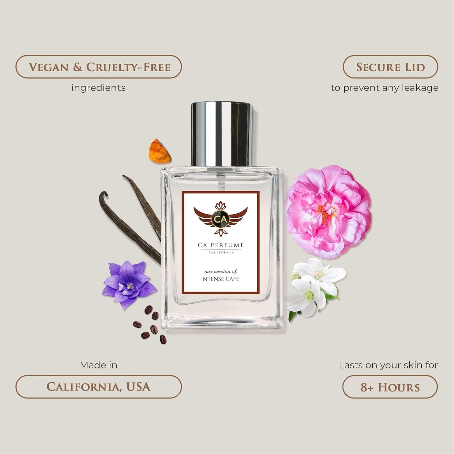 CA Perfume Impression of Cruel Intentions Tempt Me for Women and Men Long Lasting Unisex Fragrance Eau De Parfum 1.7 Fl Oz 50ml