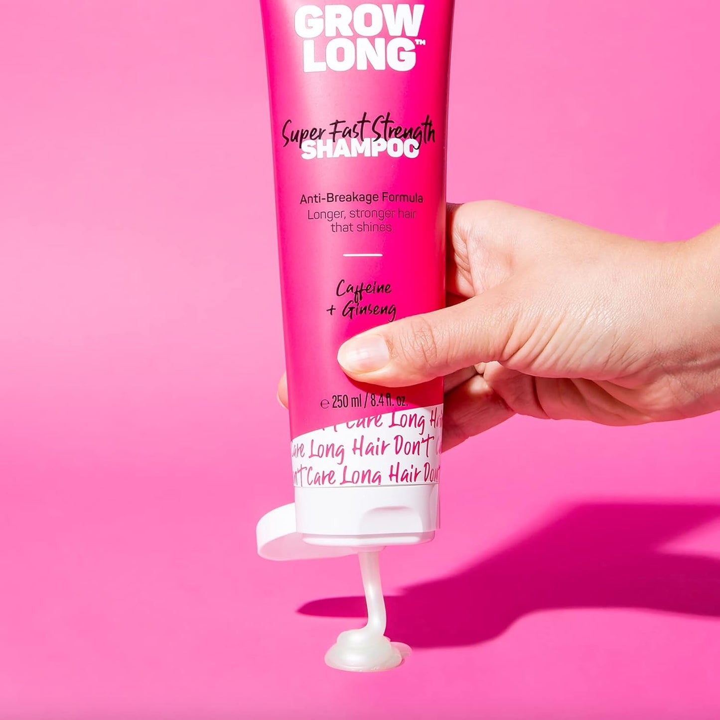 Marc Anthony Strengthening Biotin Shampoo, Grow Long Anti-Frizz, Anti-Breakage & Nourishing Formula For Split Ends - Vitamin E, Caffeine & Ginseng for Dry & Damaged Hair