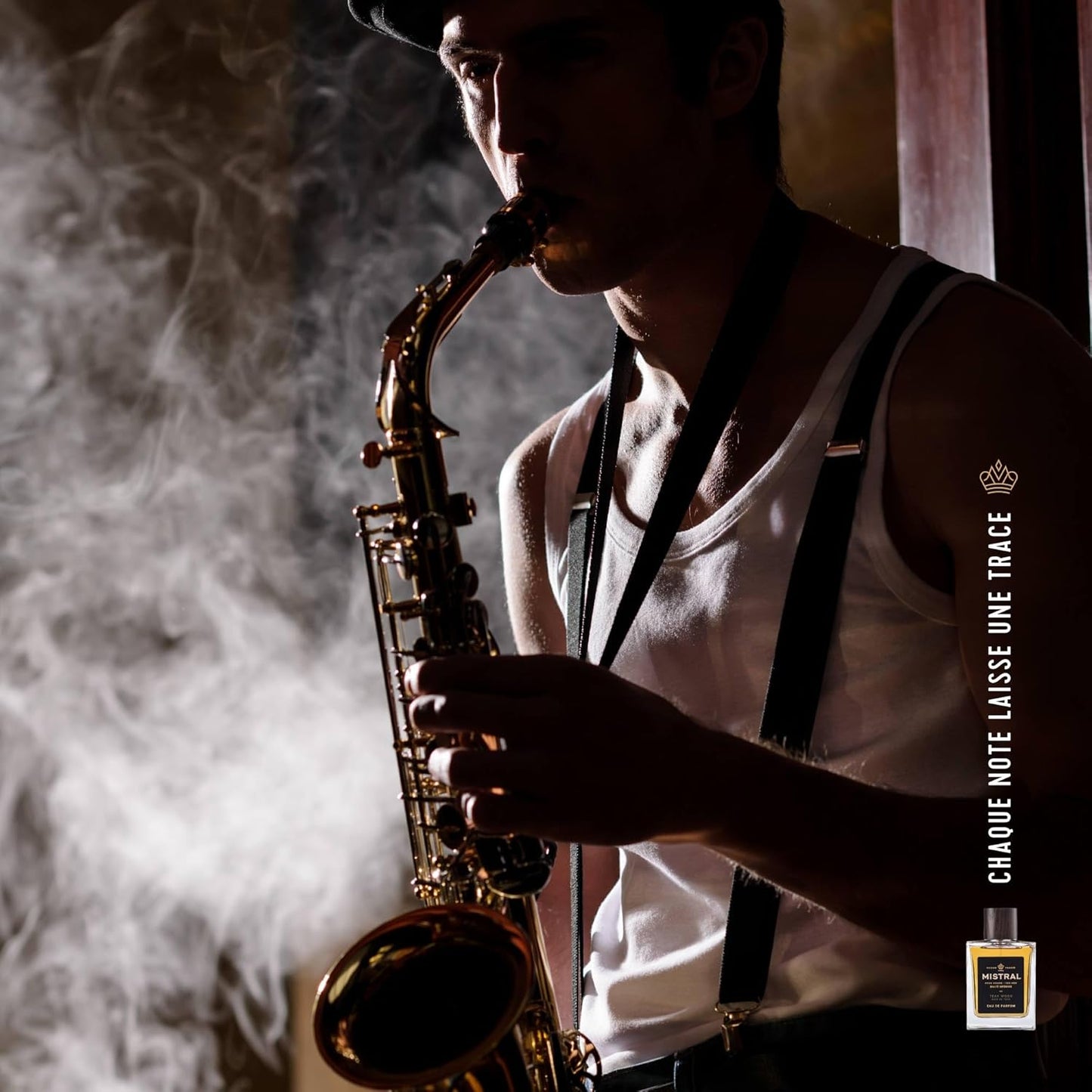 Mistral Men’s Cologne – Teakwood Eau de Parfum | Woody & Earthy Masculine Scent with Citrus, Jasmine, Patchouli & Musks | Cruelty-Free & Long-Lasting Perfume for Men, Made in France - 3.4 Oz