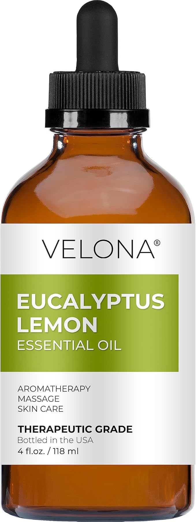 Eucalyptus Lemon Essential Oil by Velona - 4 Fl Oz | Therapeutic Grade for Aromatherapy Diffuser Undiluted…