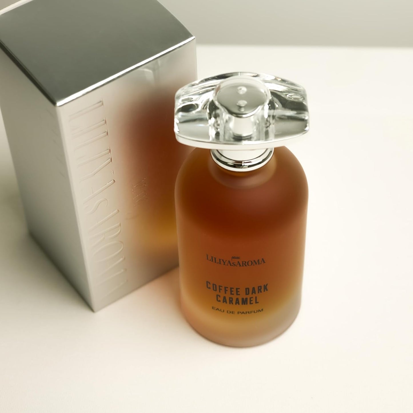 Liliya's Aroma Coffee Dark - Caramel Luxurious Eau de Parfum Long-Lasting Fragrance for Men and Women 3.4 Fl Oz