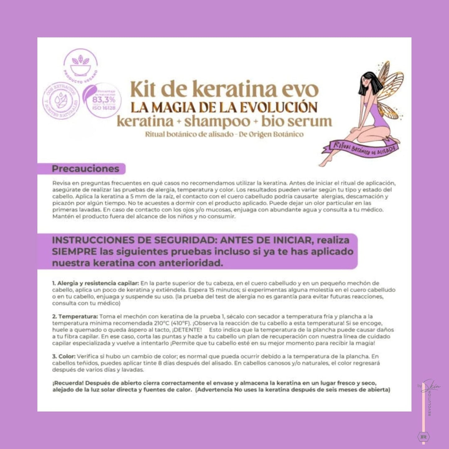 Aftercare for Ritual Botánico Keratina Orgánica | Treatment to Straighten, Repair and Relax Hair | All Natural, Organic & Vegan Ingredients | Product of Colombia| Keratin Large, 1 Liter/33.8 Fl Oz