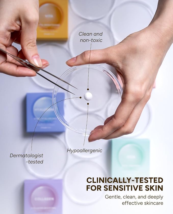 Vita Brightening Melting Capsule โ Vitamin C for Bright and Radiant Skin | Korean Skin Care for Sensitive Skin | Booster for Brightening Serum, Toner & Moisturizer | 8 Capsules