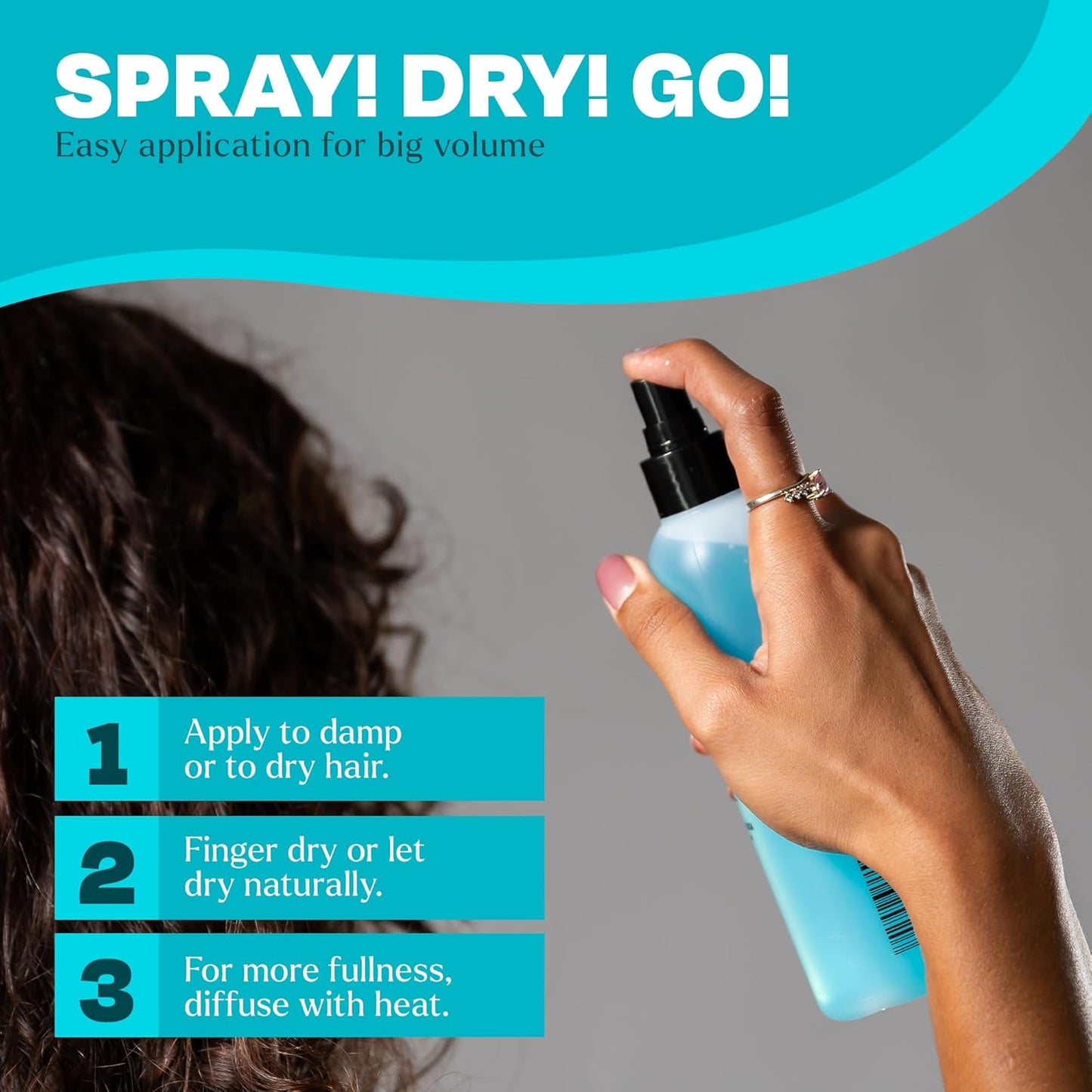 THESALONGUY Tidal Wave Sea Salt Spray for Hair | Texturizing Mist & Volumizing Spray for Men & Women | Adds Beach Waves, Volume & Matte Texture | Alcohol-Free, Paraben-Free, 8 oz