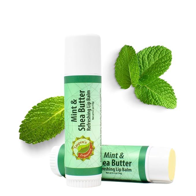 Intensive Hydration Lip Balm Set - All Natural Lip Balms & Moisturizers- Soothing Relief - Refreshing Flavors - Cruelty-Free (Mint)