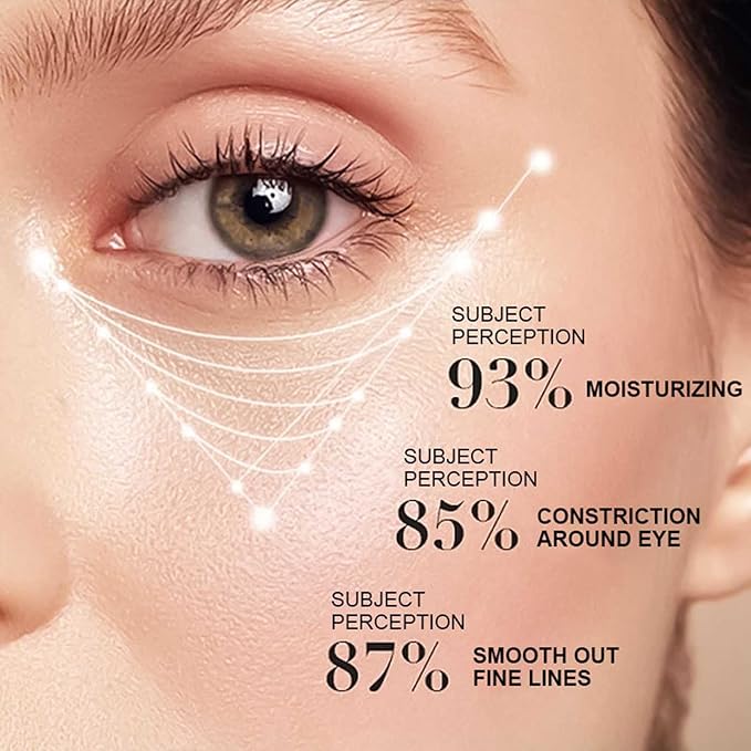 Banana Eye Cream, Anti Aging Eye Cream for Fine Lines Eye Bags Dark Circles and Puffiness,Hydrating Under Eye Cream, with Retinol,Vitamin E,Vitamin C,Skin Care & Lifts(2PCS)