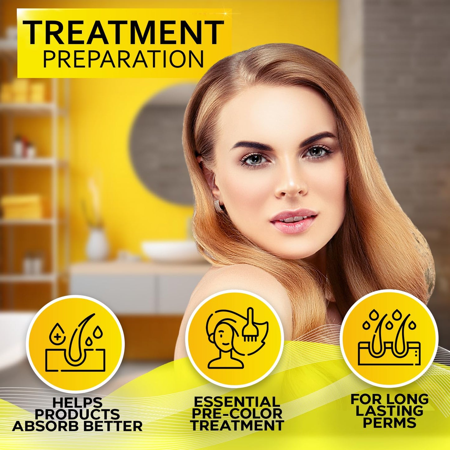 Clarifying Shampoo and Conditioner Set - Sulfate Free Hair Care Products for Women and Men - Build Up Remover for Curly, Straight, Color Treated, Oily and Black Hair - Hydrating Dry Split Ends Formula