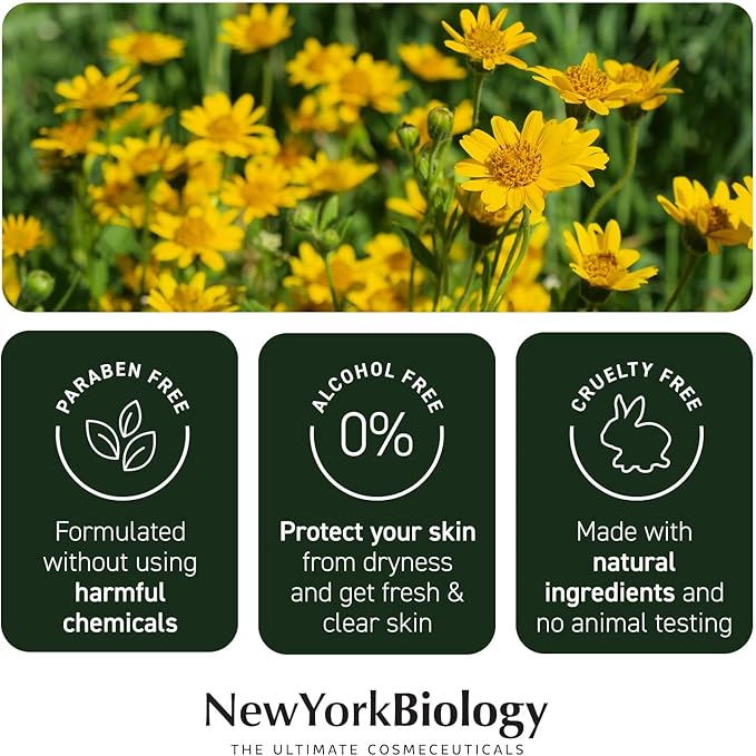 New York Biology Sore Muscle Massage Oil 8 Fl Oz – Made with 100% Natural Oils – Soothing Body Massage Oil - Absorbs Easily