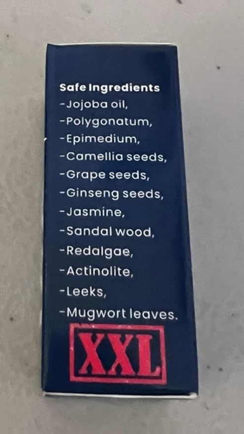 Men's Herbal Massage Oil - Natural Formula for Wellness, 10ml | 0.34 fl.oz | Pack of 1