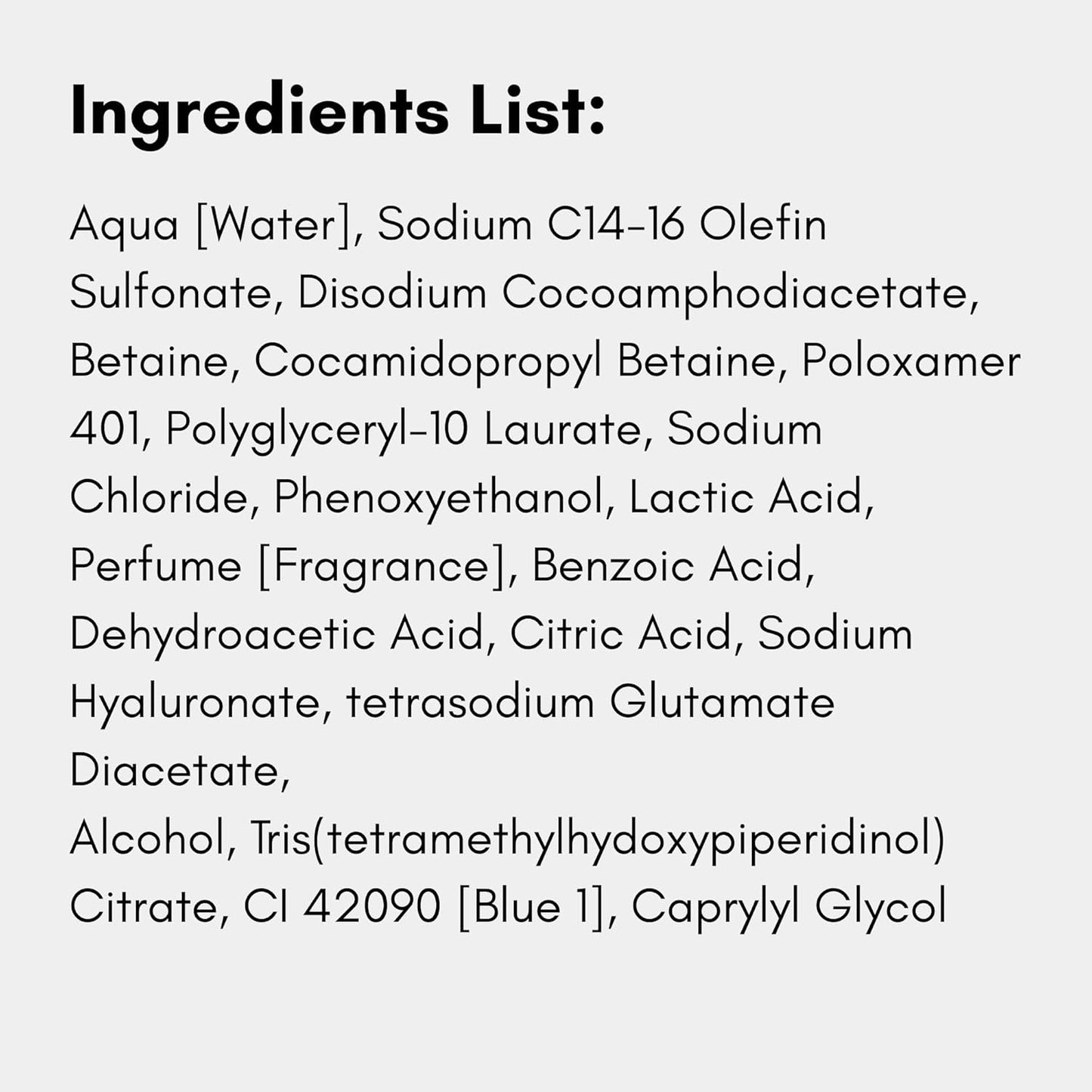 êb être belle Cleansing Foam with Hyaluronic Acid 3D, Skin Care for Women, Lightweight Hydrating Foam Cleanser & Betaine, for All Skin Types, 100 mL