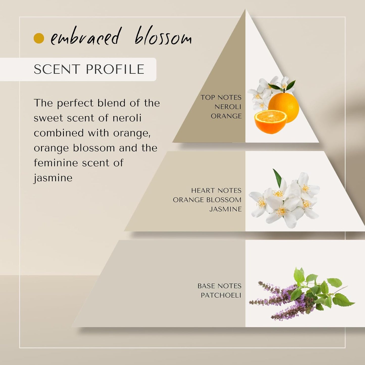 Embraced Blossom Repairing Shampoo | Dutch Made & Formulated Repairing Shampoo for Damaged Hair | Sweet Scent of Neroli, Orange Blossom & Jasmine 250ml