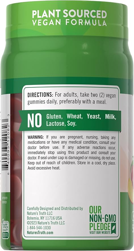 Nature's Truth Vegan Omega 3679 Gummies 50 Count
