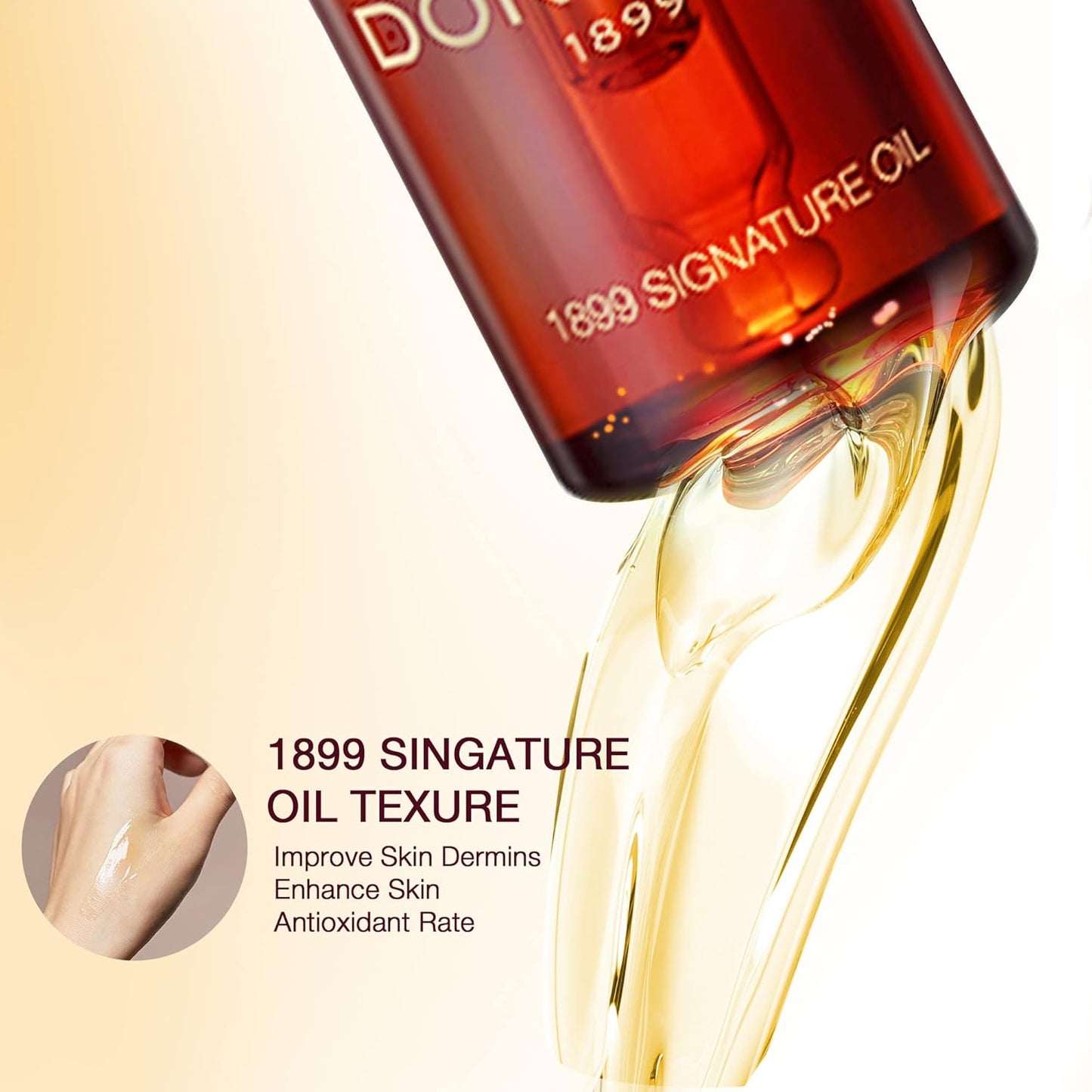 Donginbi Red Ginseng Power Repair Concentrated Essence(1.69 floz) Set - Korean Red Ginseng Essence with Collagen, Hydrating Toner, Firming Face Oil, Korean Skin Care Gifts for Women, Travel Kit