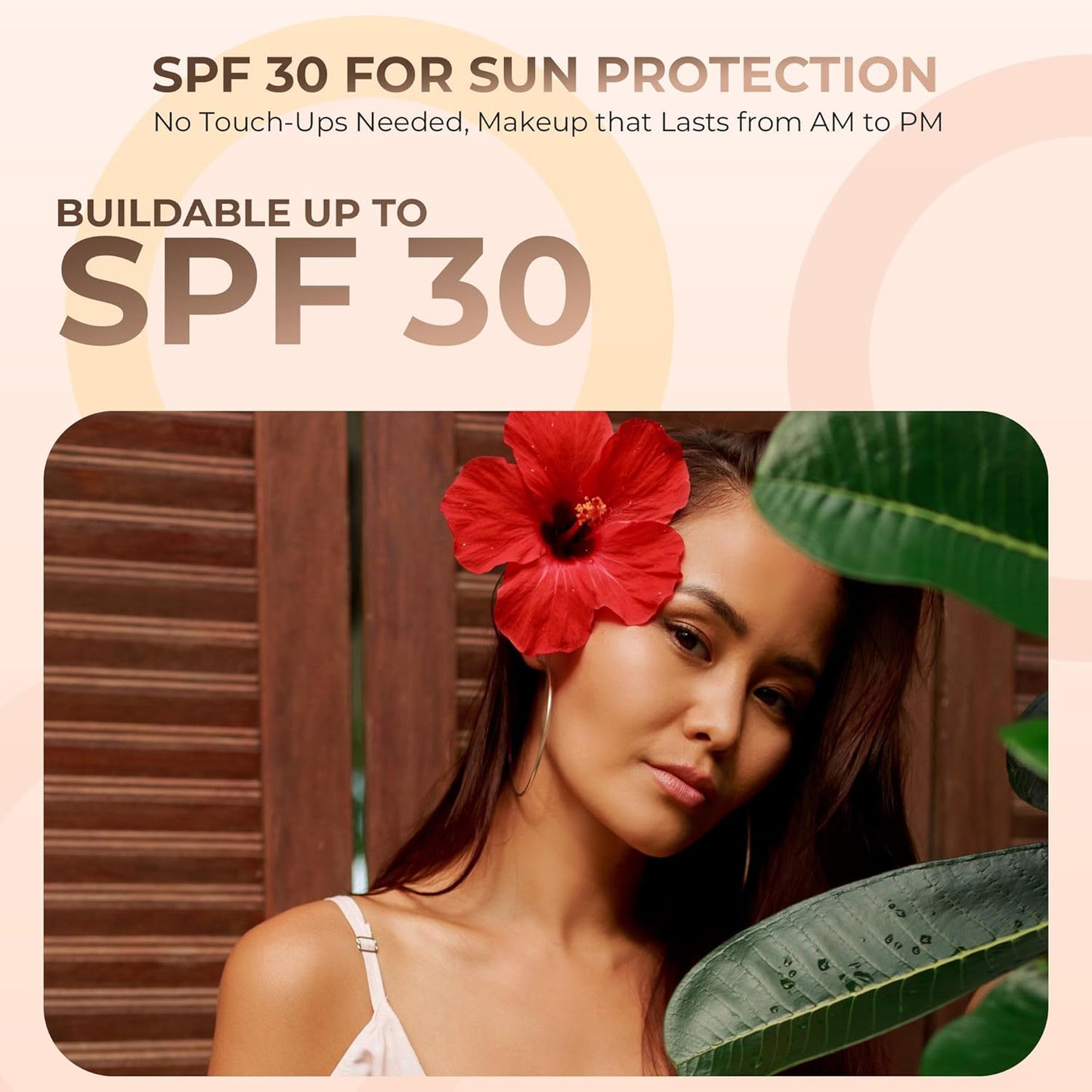 Deep Tan Shade Foundation (30g Full Size Sifter Jar) Matte Mineral Makeup Loose Powder Foundation – Full Coverage, Natural Finish, Noncomedogenic, SPF 30