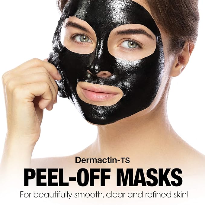 Dermactin-TS Cleansing Charcoal Micellar Water Makeup Remover - Face Cleanser and Oil Minimizer 5.7 Ounce