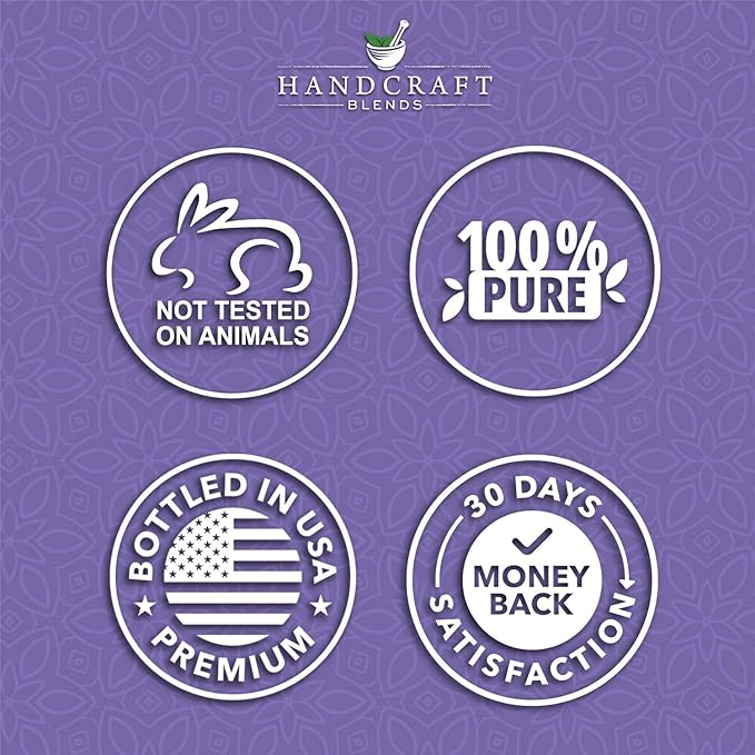 Handcraft Blends Lavender Essential Oil - 0.33 Fl Oz - 100% Pure and Natural - Premium Grade Essential Oil for Diffuser and Aromatherapy