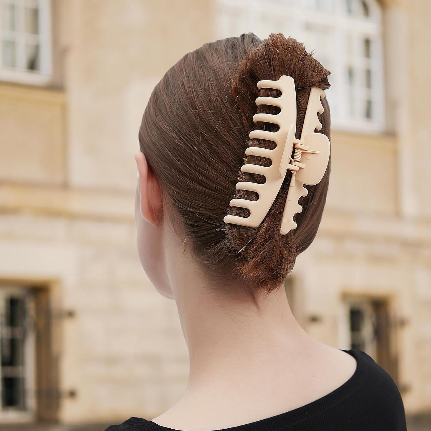 Hair Accessories for Women Hair Clip, Matte Non-Slip Large Hair Clips for Women and Girls, Large Claw Clips for Thick Hair Claw Clip (4 Pack)