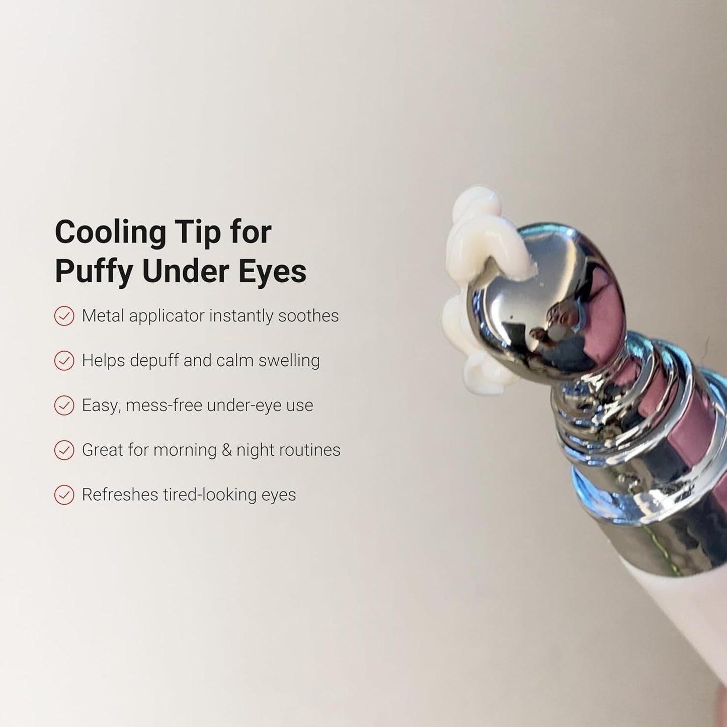 LifeCell All-in-One Eye Treatment – Anti-Aging Under Eye Cream for Puffiness, Dark Circles & Wrinkles – With Retinol, Vitamin C, Peptides & Hyaluronic Acid – Cooling Application