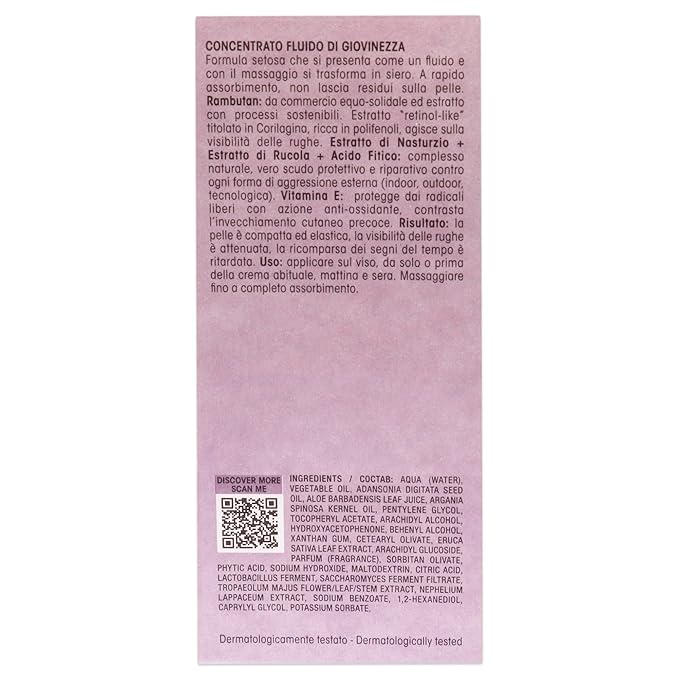 Youth-Enhancing Fluid Concentrate, 1.01 oz - Face Serum with Silky Texture - Serum for Supple Skin - Anti Aging with Vitamin E