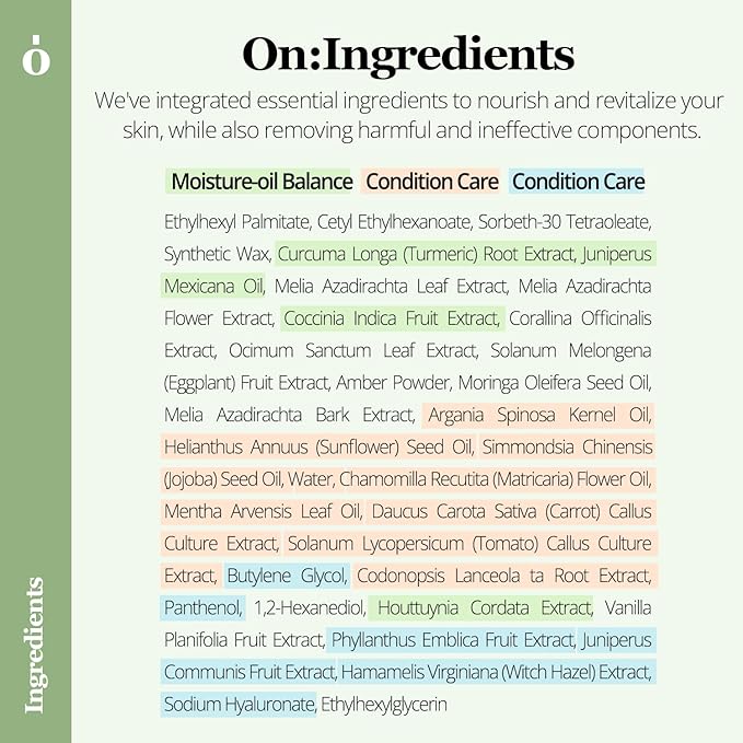 ONGREDIENTS Perfect Melting Cleansing Balm | Non-Greasy Cleansing Oil | Panthenol, Heartleaf, Makeup, Sunscreen Remover, Soothing for All Skin Types | Vegan, Korean Skin Care 100ml / 3.38 fl Oz