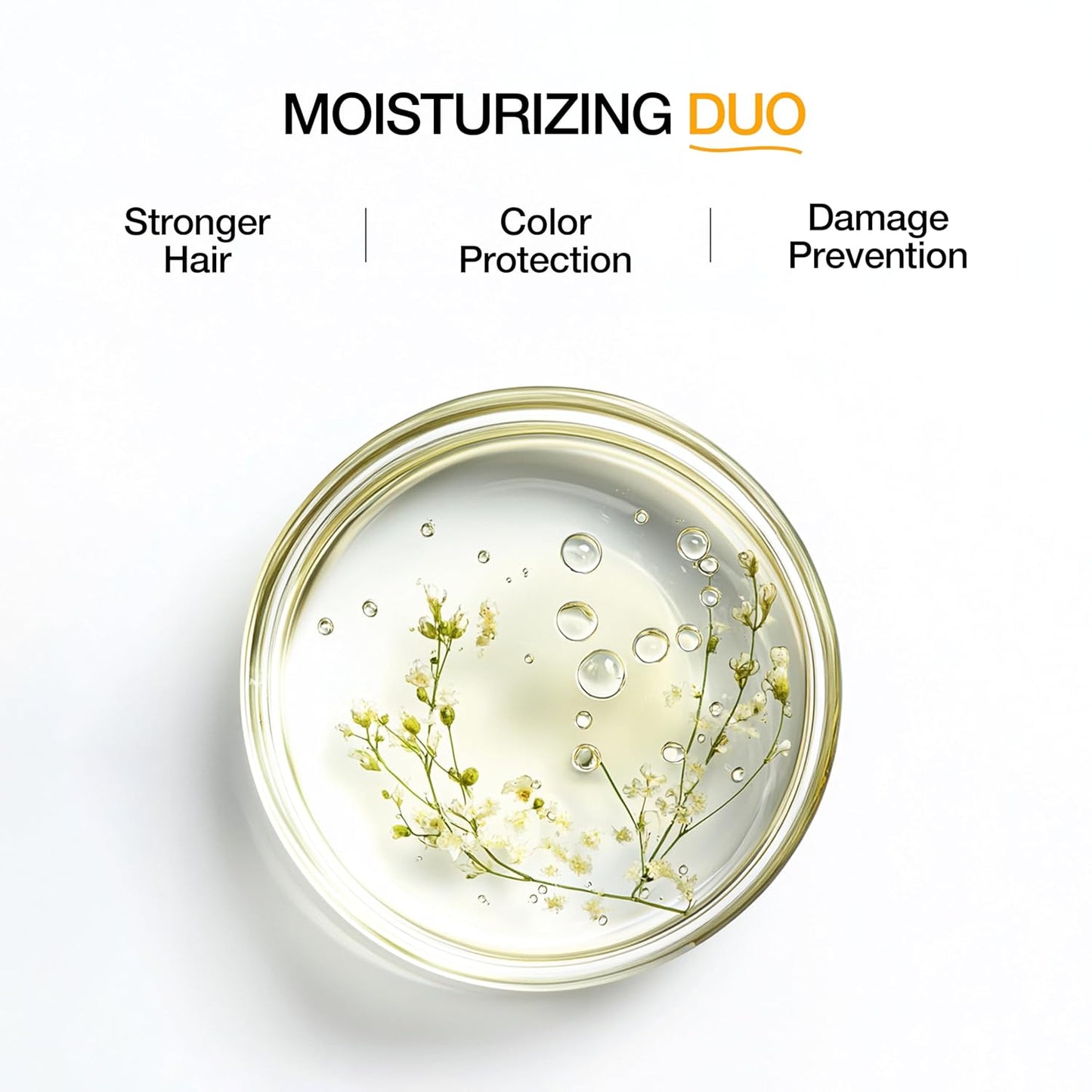 Moisturizing Shampoo and Conditioner Hydrate Set for Colored Treated Hair Keratin Treatment Cleansing Dry to Normal Sulfate Paraben Free All Hair Types for Men and Women By GK HAIR - (2 X 33.8 Oz)