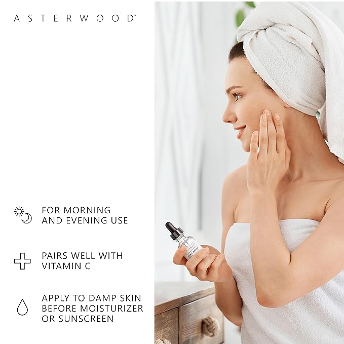 Asterwood Hyaluronic Acid Serum (8 oz) + Hyaluronic Acid Eye Serum