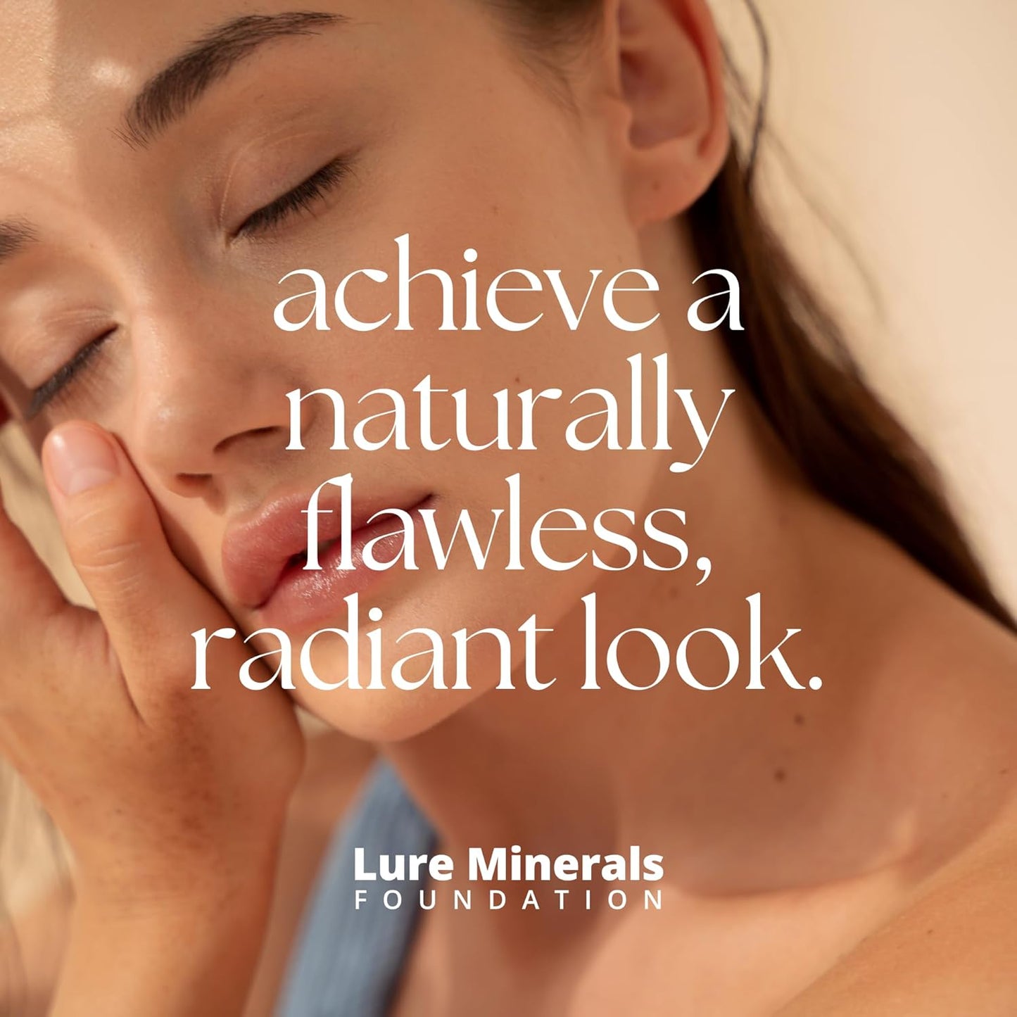 ASC Lure Mineral Foundation Loose Powder 8g Sifter Jar- free of Harmful Ingredients (Compare to Bare Minerals (Matte- Medium Beige 8 g)