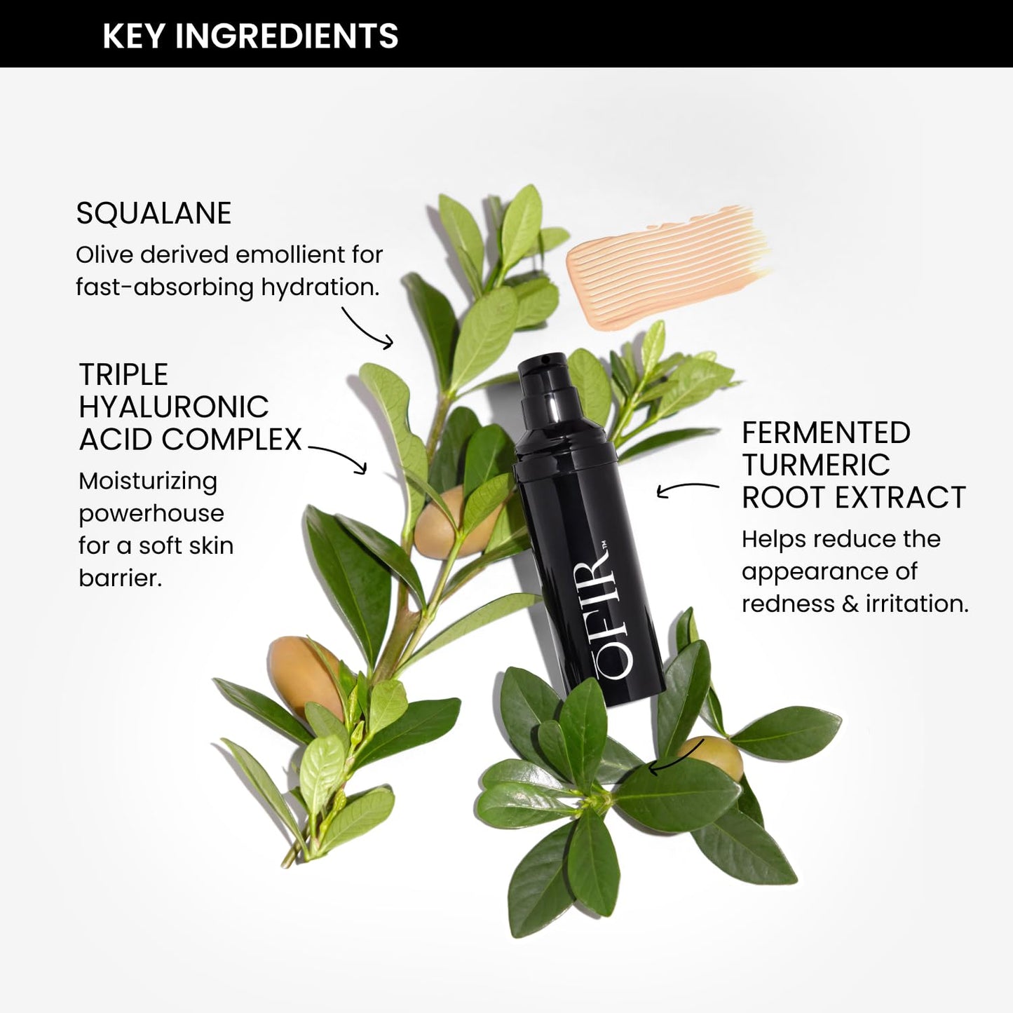 OFIR Sheer Skin Hydrating Tinted Moisturizer for Face | Lightweight Face Tint Makeup | Breathable Vegan Skincare Routine | Sheer Coverage Makeup Formula | Millet - Tan to Deep 1 FL OZ