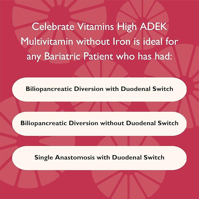 Celebrate Vitamins High ADEK Multivitamin Chewables, 180 count