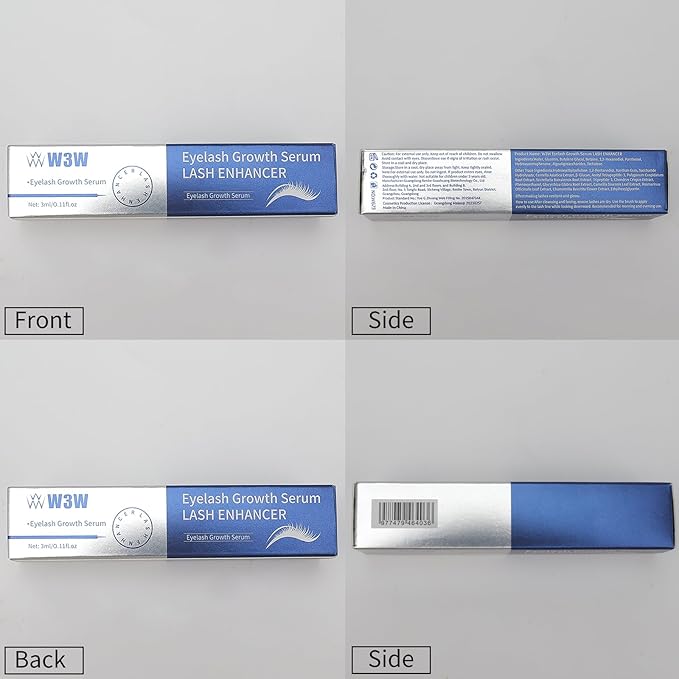 lash Growth Serum,Eyelash Enhancer for Longer, Fuller, and Thicker Lashs