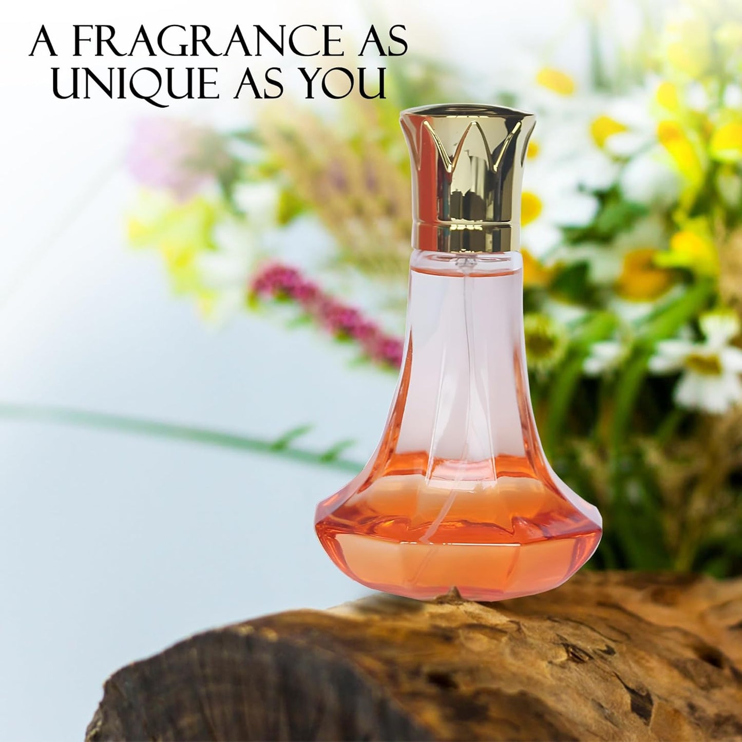 Women Perfume Beauty Fleur&Love Set Eau de Parfume Spray Long Lasting Fresh Eau de Toliette for Women 3.4 Fl Oz Each Dily Used