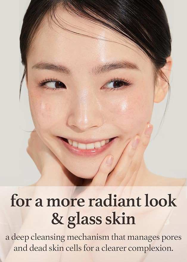 NOONI Facial Cleanser - Snow Aqua 0 LHA Toning Cleansing Oil | Makeup Blackhead Remover, Pore Control, Glass Skin, Help Control Sebum, Revitalizing, Mother's Day, 6.76 Fl Oz (200 ml)