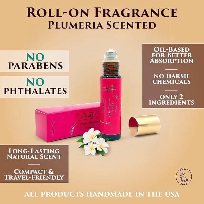 Deluxe Bathtub Gift Set – 6pcs Goat Milk & Olive Oil Skin Care Set, Spa Gifts, Bridal Shower Gifts Gifts for Mom, Birthday Gifts, Plumeria Scent, Handmade in the USA