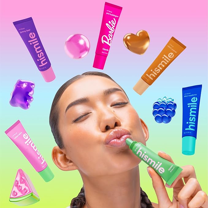 Hismile Lip Balm, Flavoured Lip Balm, Lasting Hydration, Lip Hydration, Vegan Lip Balm, Untinited Lip Balm (10g, Matcha)