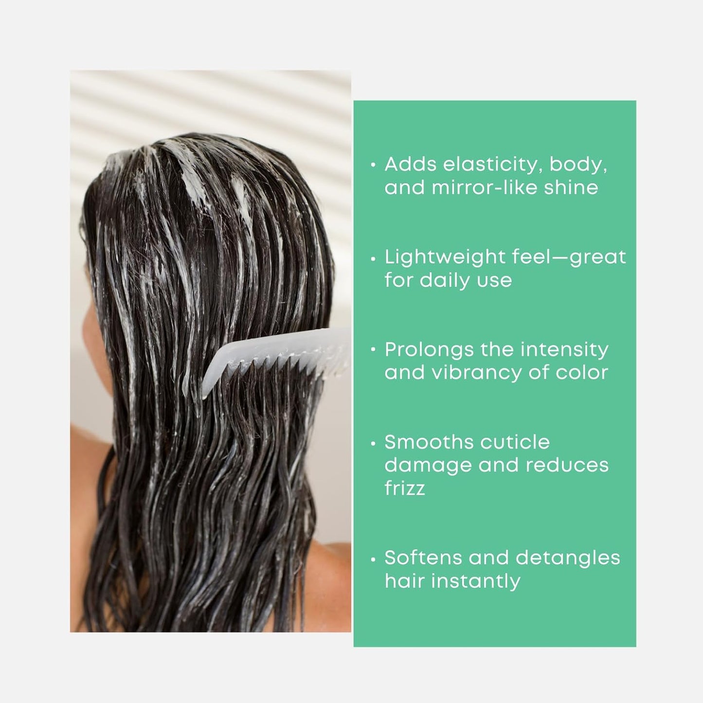 Artègo Good Society Color Glow Milk Conditioner (33.8 fl oz) – Lightweight Detangling Conditioner for Color-Treated Hair