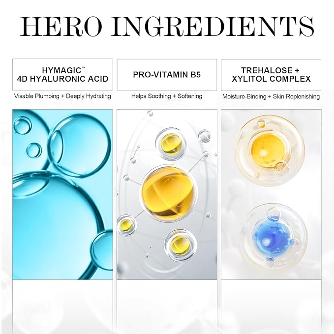 Hyaluronic Acid Serum for Face, Hyrating Serum, Microneedling Serum, EWG Certified Zealsea for Sensitive Skin, Vegan Fragrance Free Non-Comedogenic Absorb Quickly, Pure Hyaluronic Acid Anti-Aging 1oz