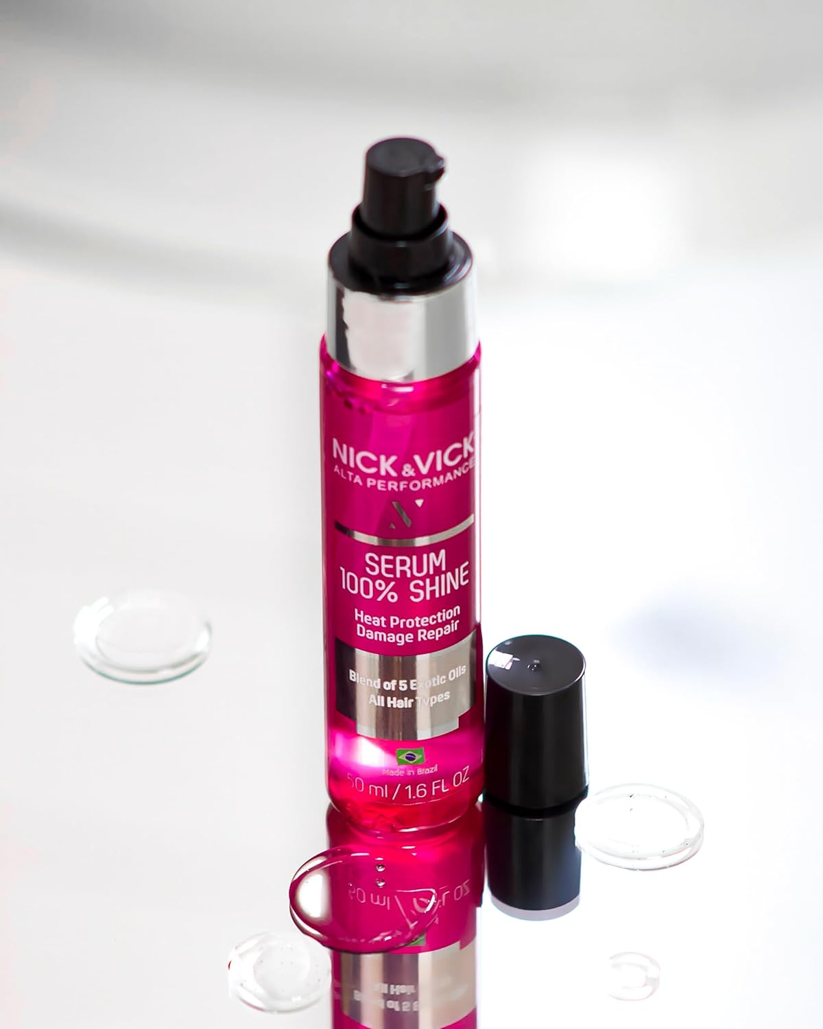 Nick & Vick, Exceptional Multitasking Hair Serum, 100% Shine