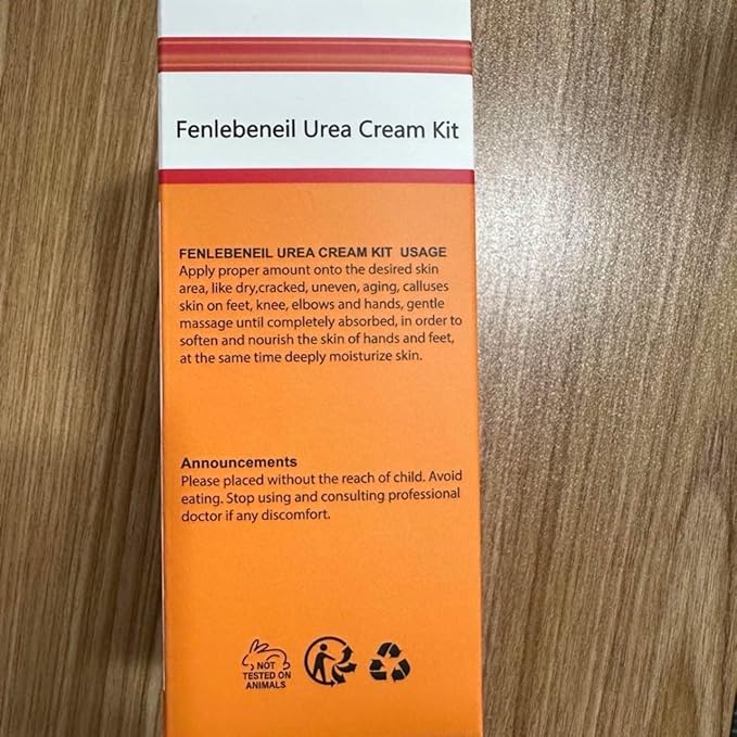 Urea Cream 40%,Urea Cream 42% Plus 2% Salicylic Acid Maximum Strength For Feet,Foot Cream for Dry Cracked Heels Feet Knees Elbows Hand,Travel and Home Foot Care Kit,Foot Heel,Gift Pack