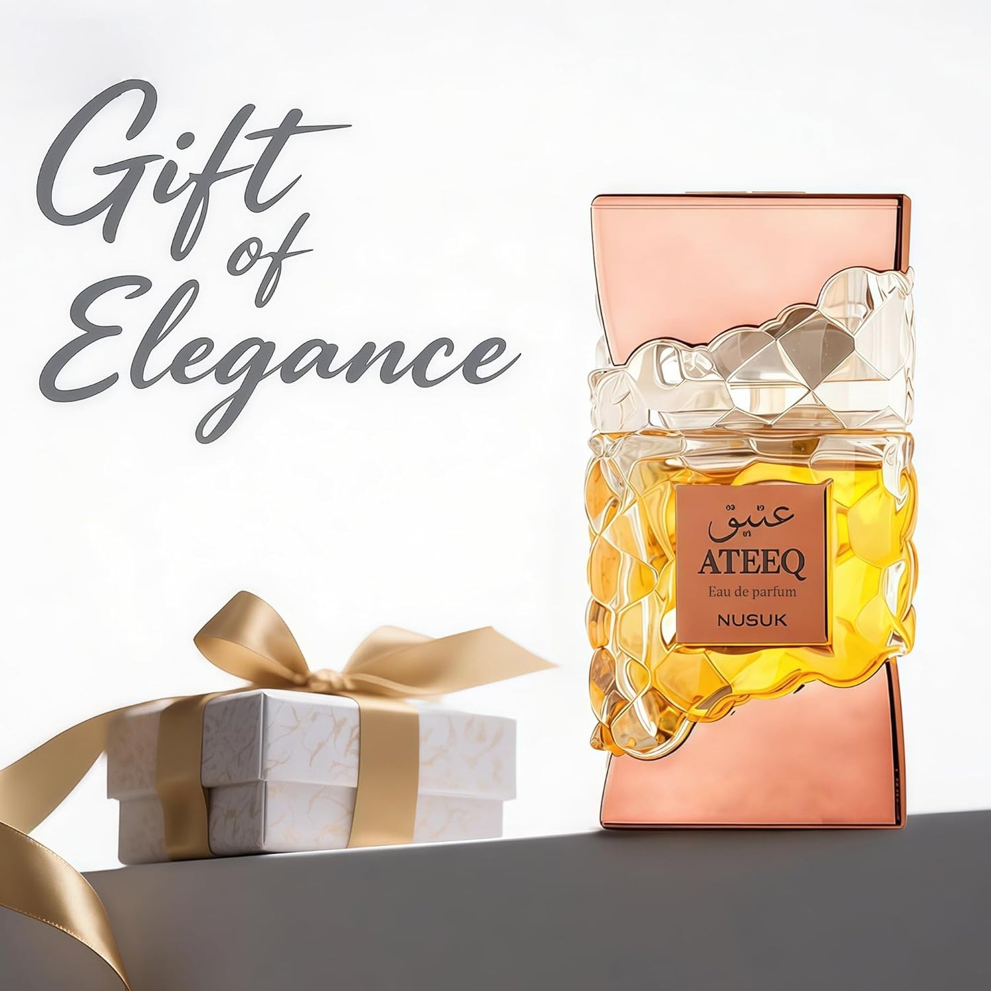 Ateeq Cologne for Men | Warm Spicy Gourmand Eau de Parfum | 100ml Long Lasting Perfume with Citrus, Spice & Woody | Rich Seductive Scent Luxury Fragrance for Day and Night