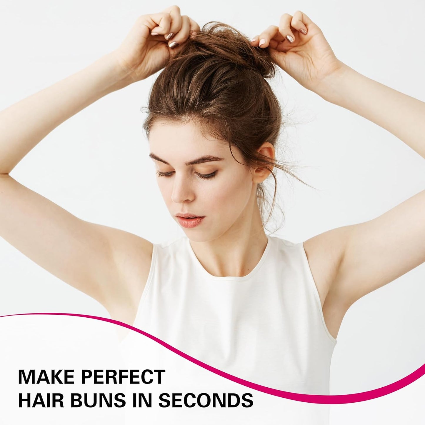 30 Pcs Spiral Hair Pins, 3 Colors Spin Pins for Hair, Alloy Spiral Bobby Pins, Bun Twist Spiral Hair Pins with Non-scratch Rounded Tips for Women (2.36 Inches)