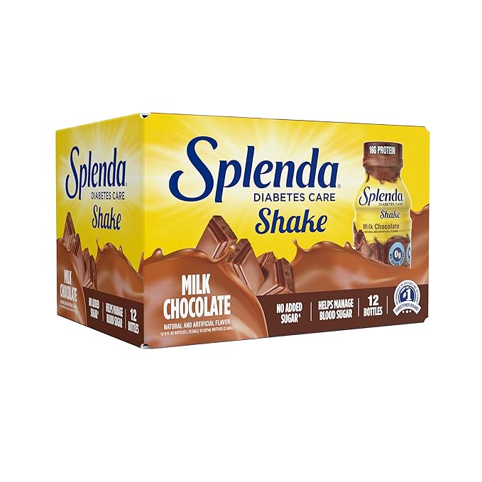 SPLENDA Diabetes Care Shakes 8 Fluid 12 Pack)