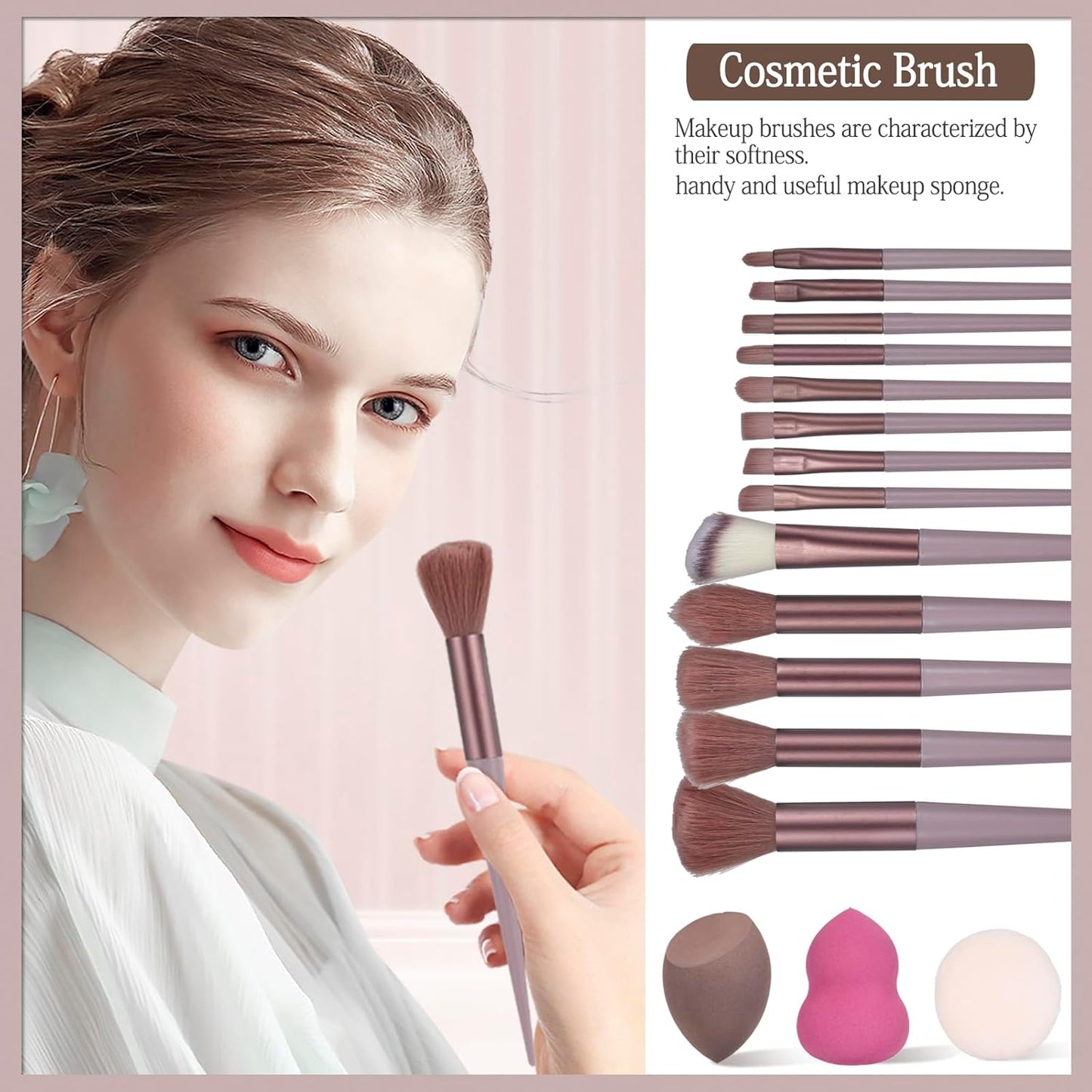 All in One Makeup Kit for Women Full Kit, Makeup Gift Set for Girls & Teen, Travel Makeup Set, Professional Makeup Kit Includes Kit Eyeshadow Lipstick Brow Pencil Eyeliner Brush Set (set1)