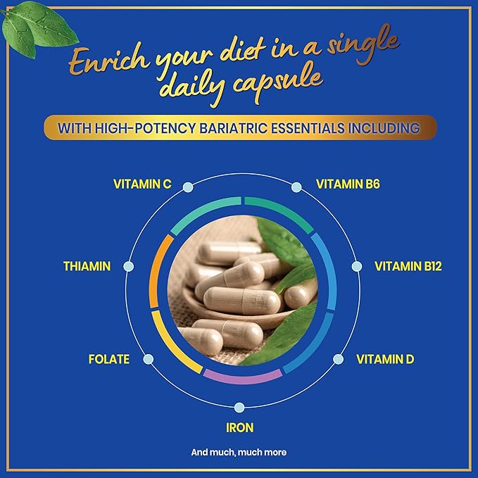 Bariatric Multivitamin with Iron 45mg Iron 30 Caps