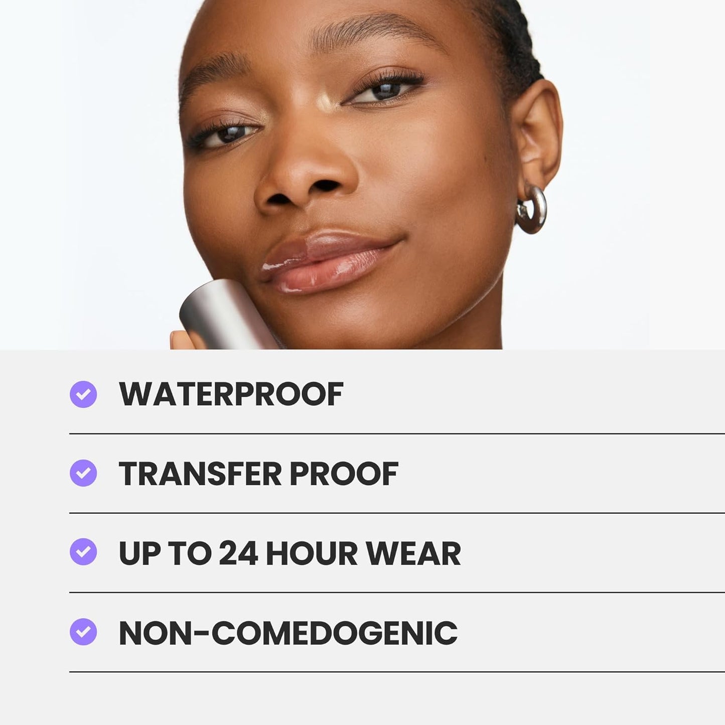 Wonderskin Hyper-Bond Serum Foundation – Waterproof, Transfer-Proof, 24HR Longwear Face Makeup with Niacinamide & Hyaluronic Acid – Lightweight, Natural Finish, Vegan & Cruelty-Free (Soul)