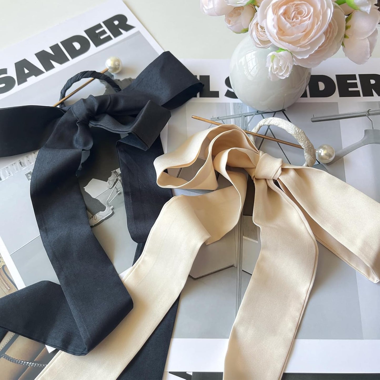 Big Hair Claw Clips for Women Girls-3PCS Medium Claw Clips for Thin Hair,Cute Hair Clips for Thick Hair,Hair Styling Accessories,Birthday Gifts for Women (neutral,beige)