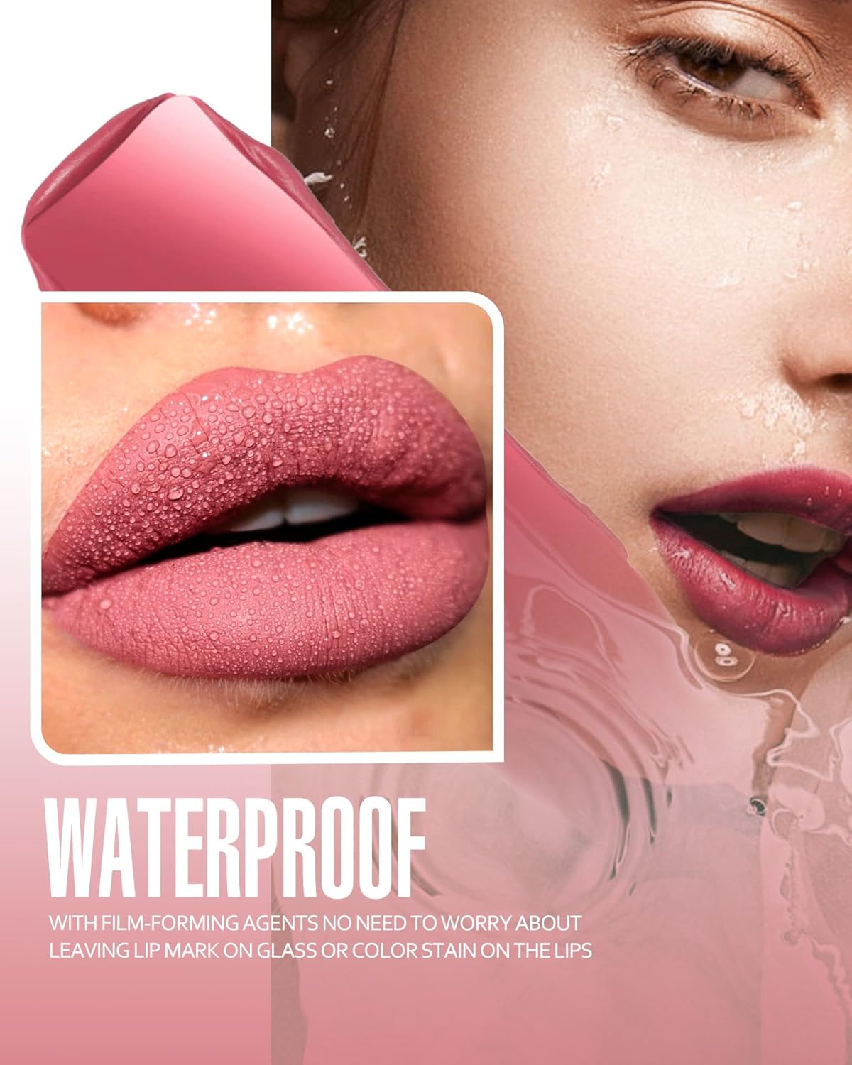 Bright Red Lipstick Long Lasting Lipsticks for Women Smudgeproof Transferproof Cruelty Free Lip Makeup, 903 Don't Stop