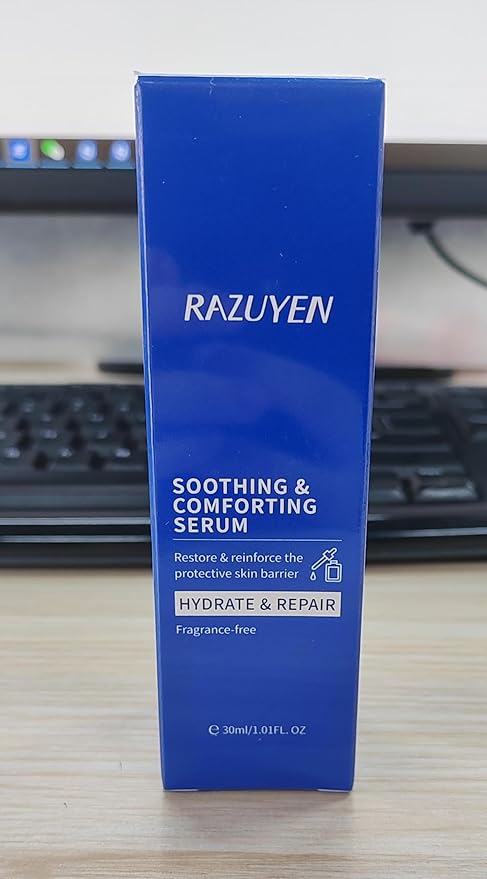 Soothing Collagen Serum for Face, Repair And Moisturize Skin, Anti Aging Face Serum for Women With Panthenol, Gentiana Scabra Root Extract, 1.01 FL OZ