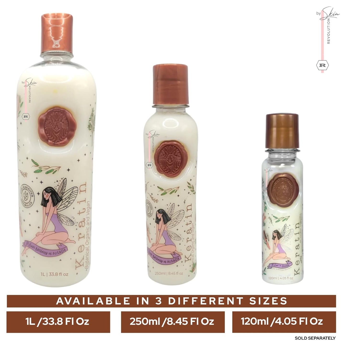 Aftercare for Ritual Botánico Keratina Orgánica | Treatment to Straighten, Repair and Relax Hair | All Natural, Organic & Vegan Ingredients | Product of Colombia | Keratin Small, 120ml/4.05 Fl Oz)