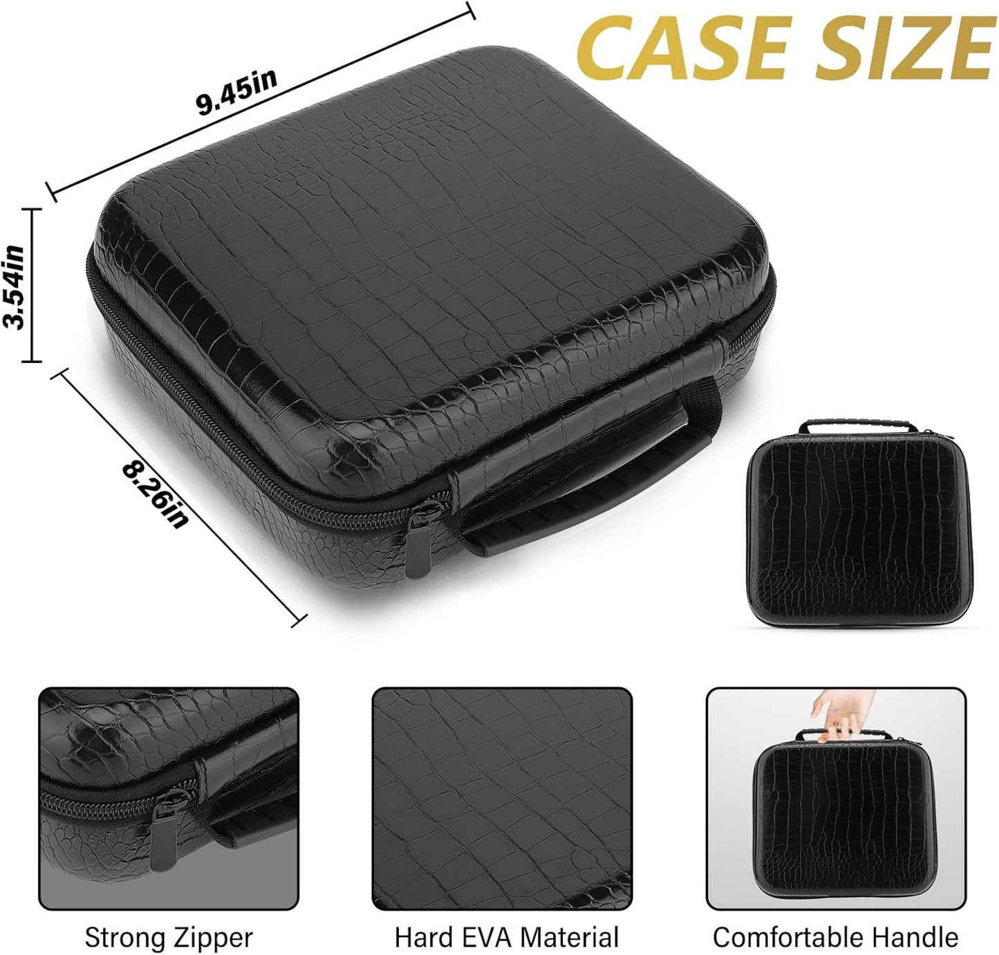 Beard Trimmer for Men, Groin & Body Hair Trimmer, Electric Shaver, Nose & Ear Hair Clippers, 4 in 1 Men's Grooming Kit, Waterproof Wet/Dry Groomer with Travel Case, LED Display